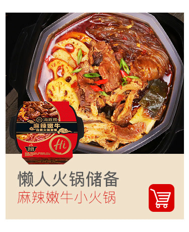 捞派 海底捞手做牛油麻辣火锅底料(浓香型)500g