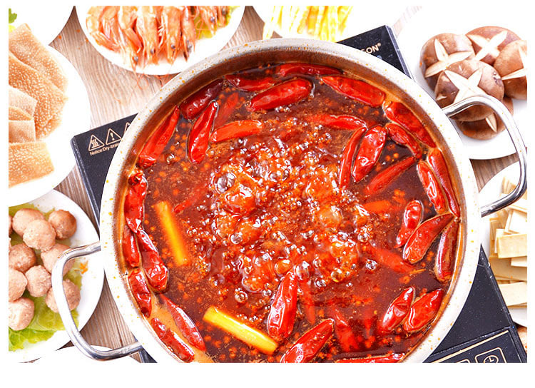 四川特产 大红袍 麻辣牛油火锅底料220g